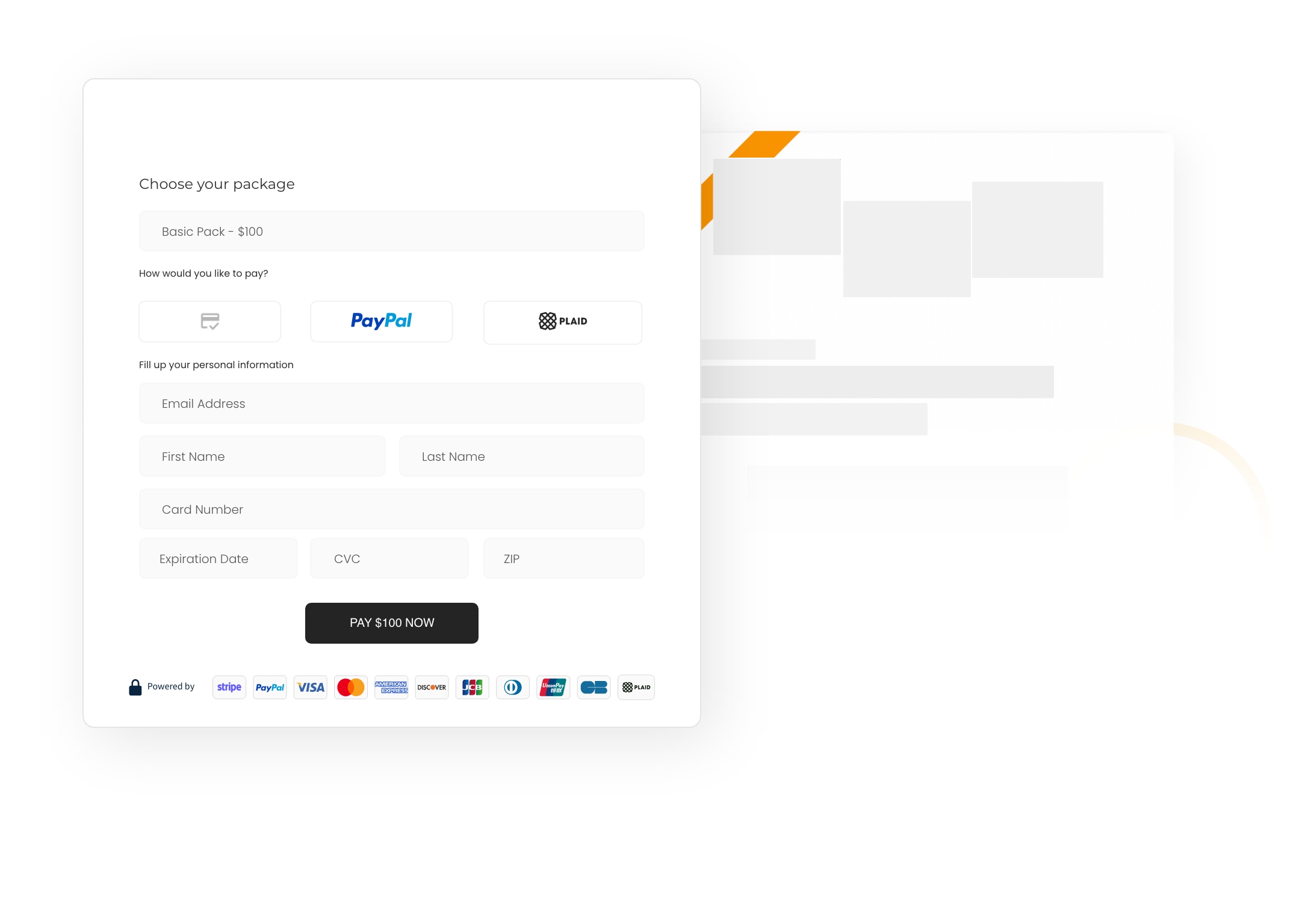 Simple Payment Form - Image