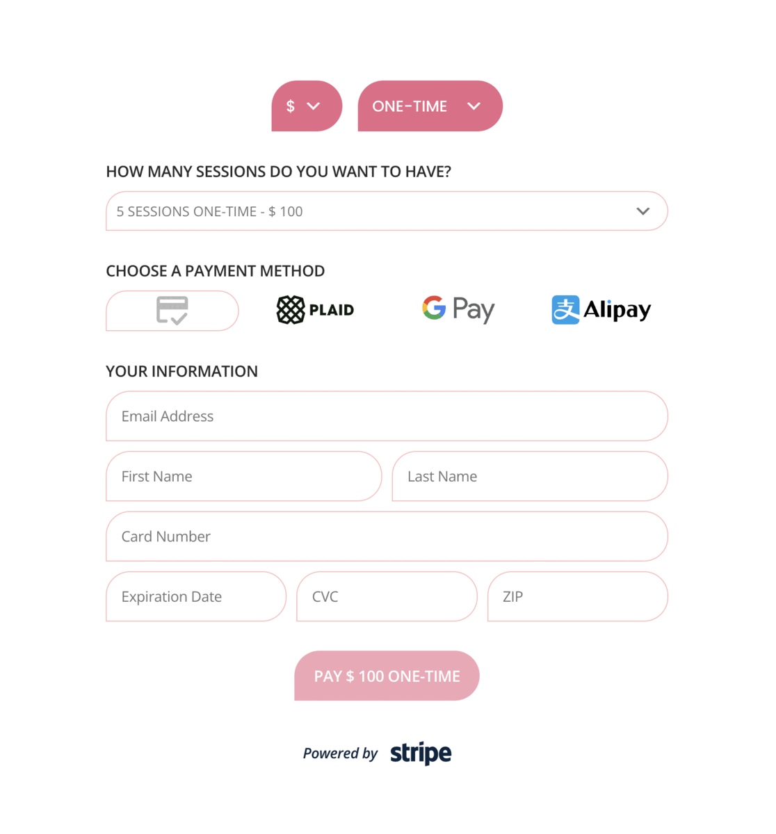Advanced Payment Forms